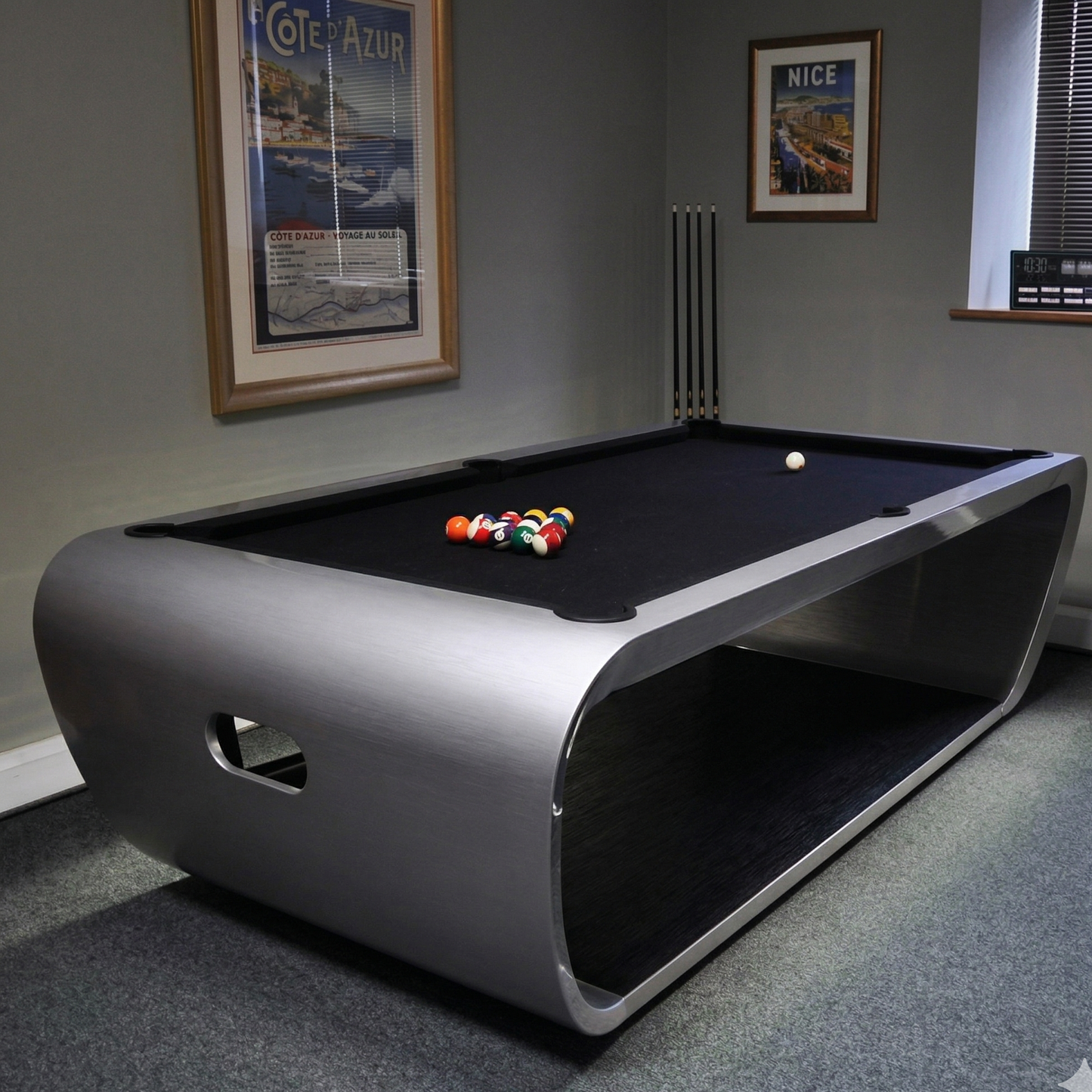Cue-King Blacklight Pool Table (Fully Customisable)