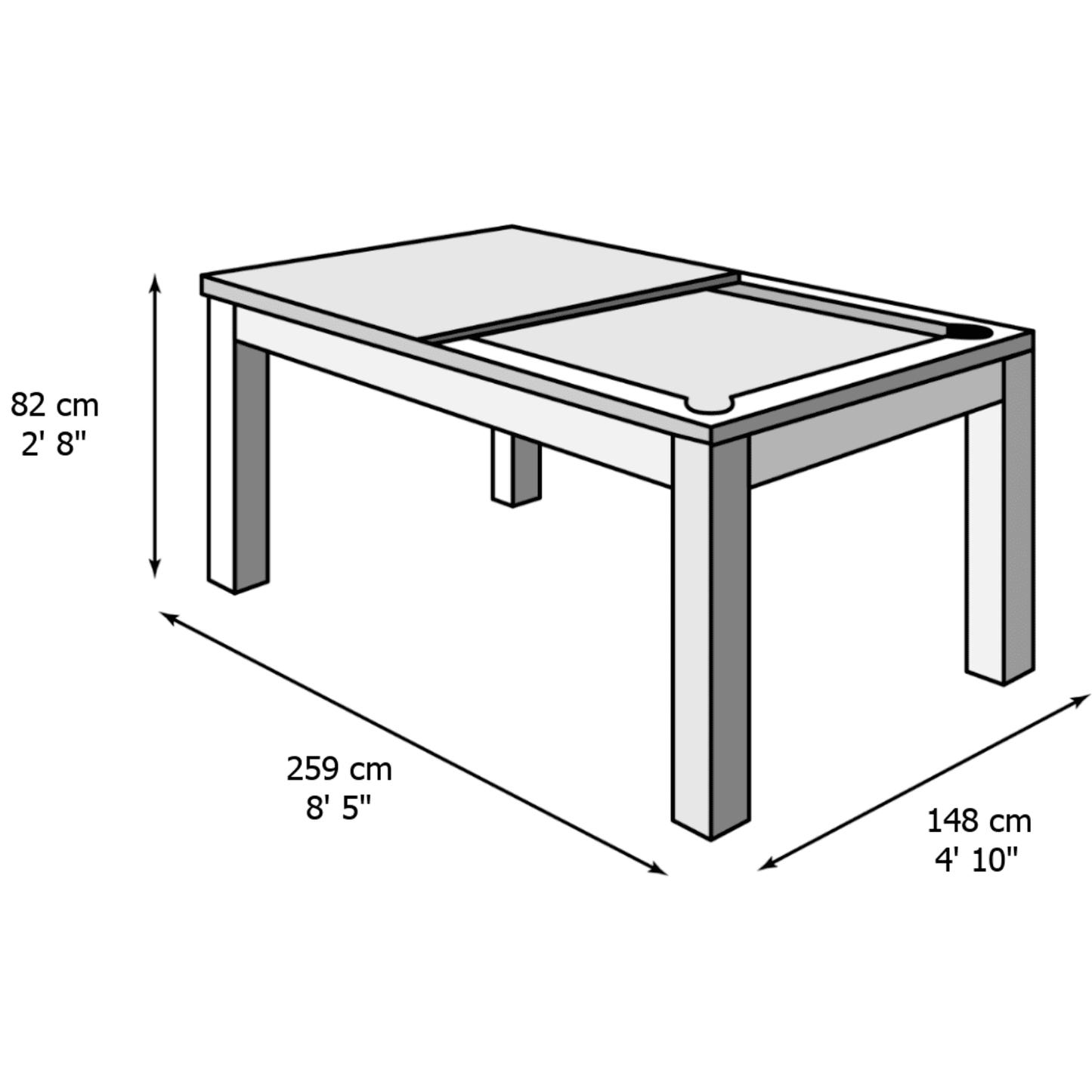 Cue-King Lux Hardwood Pool Table (Fully Customisable)